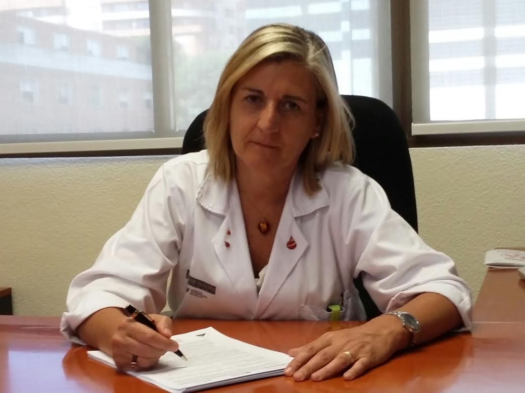 Dra. Cristina Arbona Castaño.  Directora del Centre de Transfusió de la Comunitat Valenciana.